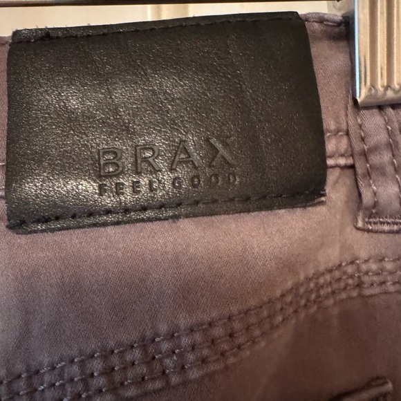 Men's Brax Feel Good Cooper Fancy Gray Pants - Picture 6 of 16